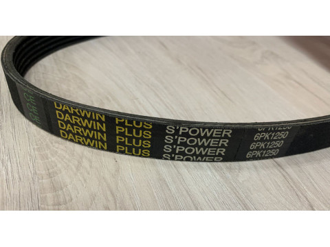 Ремень поликлиновой 6РК-1250 Darwin Plus S POWER в Губкинском